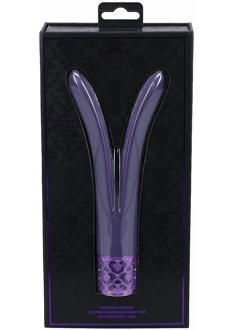 Dueling Queens Silicone Vibrator (Colors)