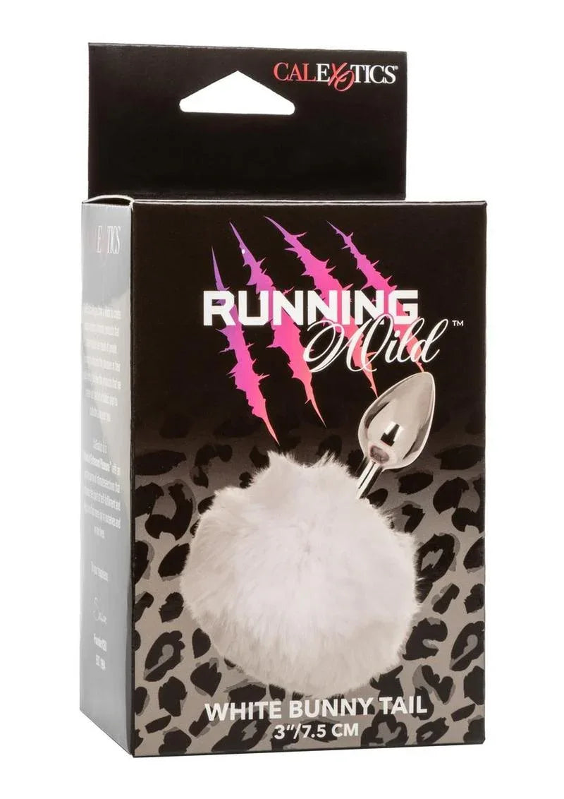 Running Wild Faux Fur Bunny Tail Plug - Puppy's Aesthetics