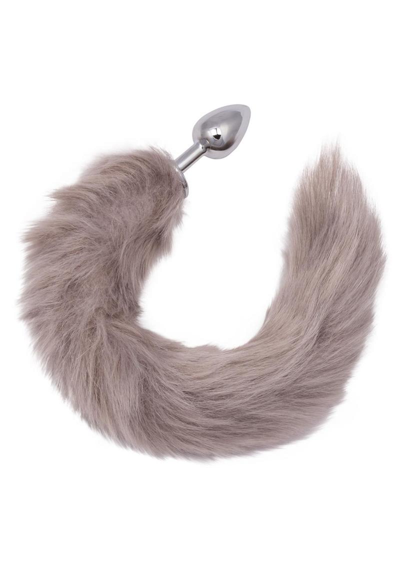 Running Wild Faux Fur Tail (Grey)
