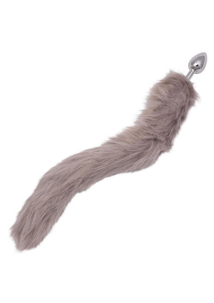 Running Wild Faux Fur Tail (Grey)