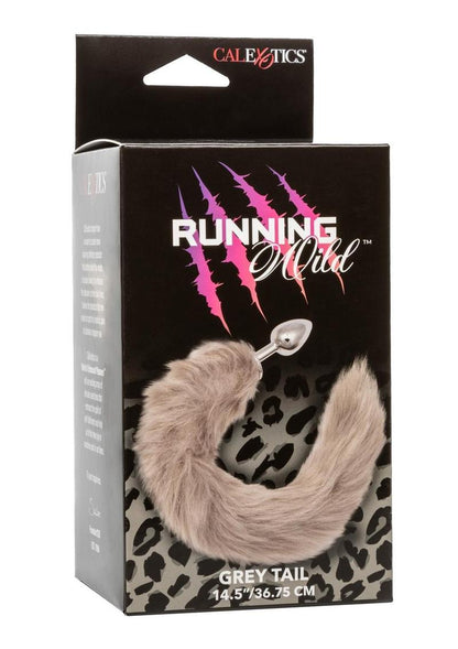 Running Wild Faux Fur Tail (Grey)
