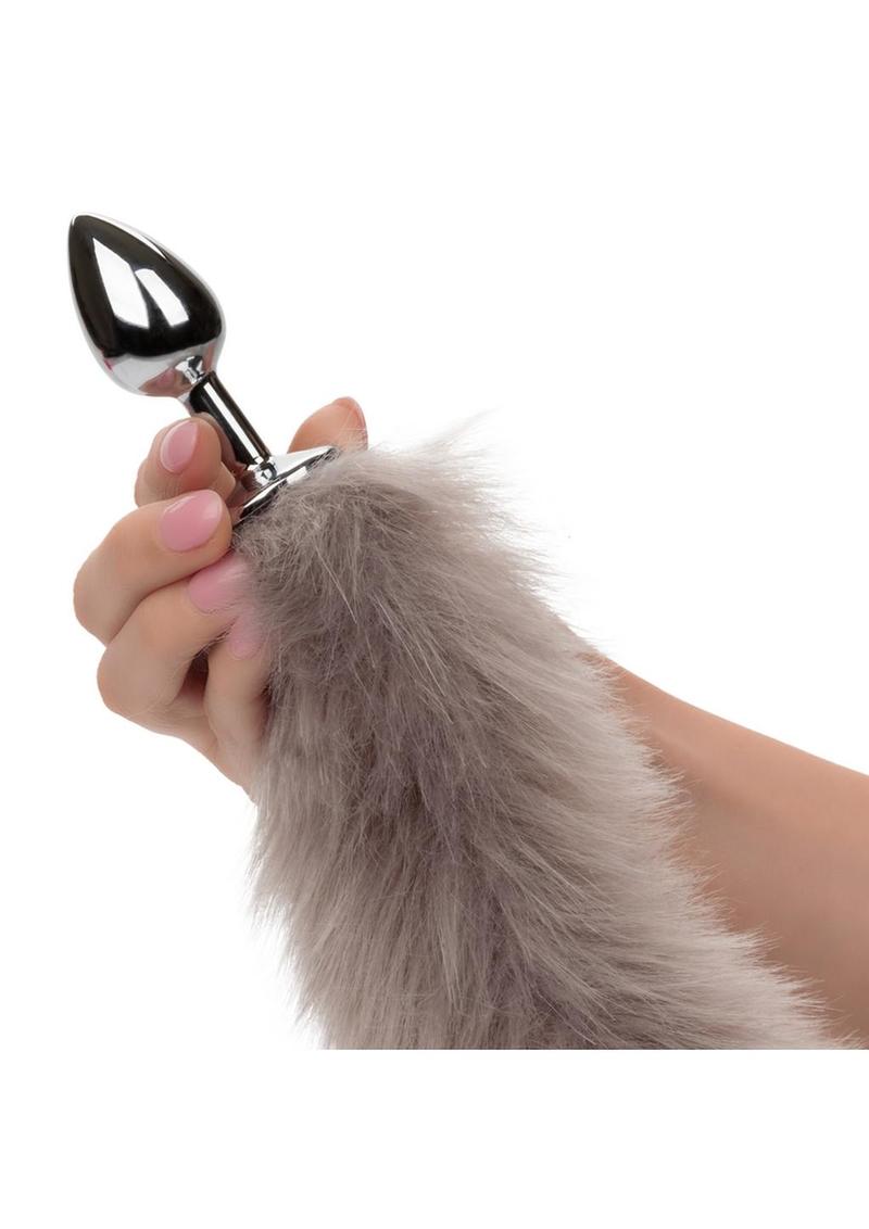 Running Wild Faux Fur Tail (Grey)
