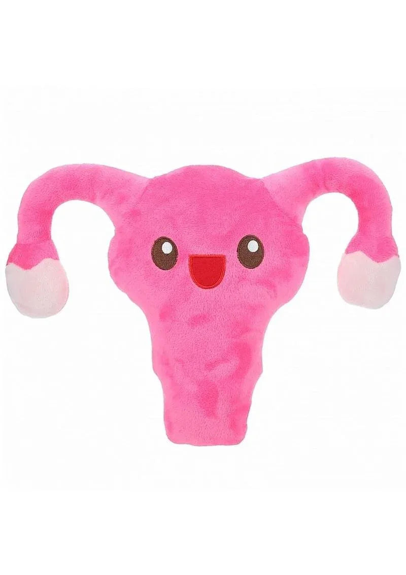 Happy Uterus Plushie Companion - Puppy's Aesthetics