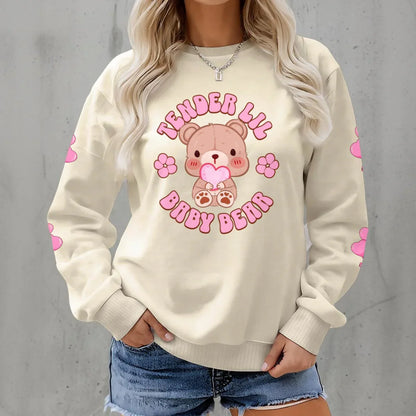 Tender Lil Baby Bear Play Sweater - Puppy's Aesthetics