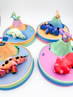 3D Printed Dinosaur Zen Sand Toy