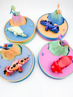 3D Printed Dinosaur Zen Sand Toy