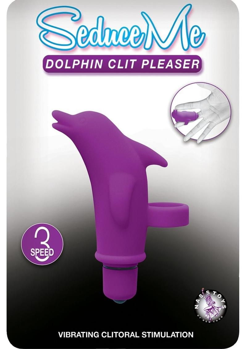 Dolphin Clit Silicone Finger Massager