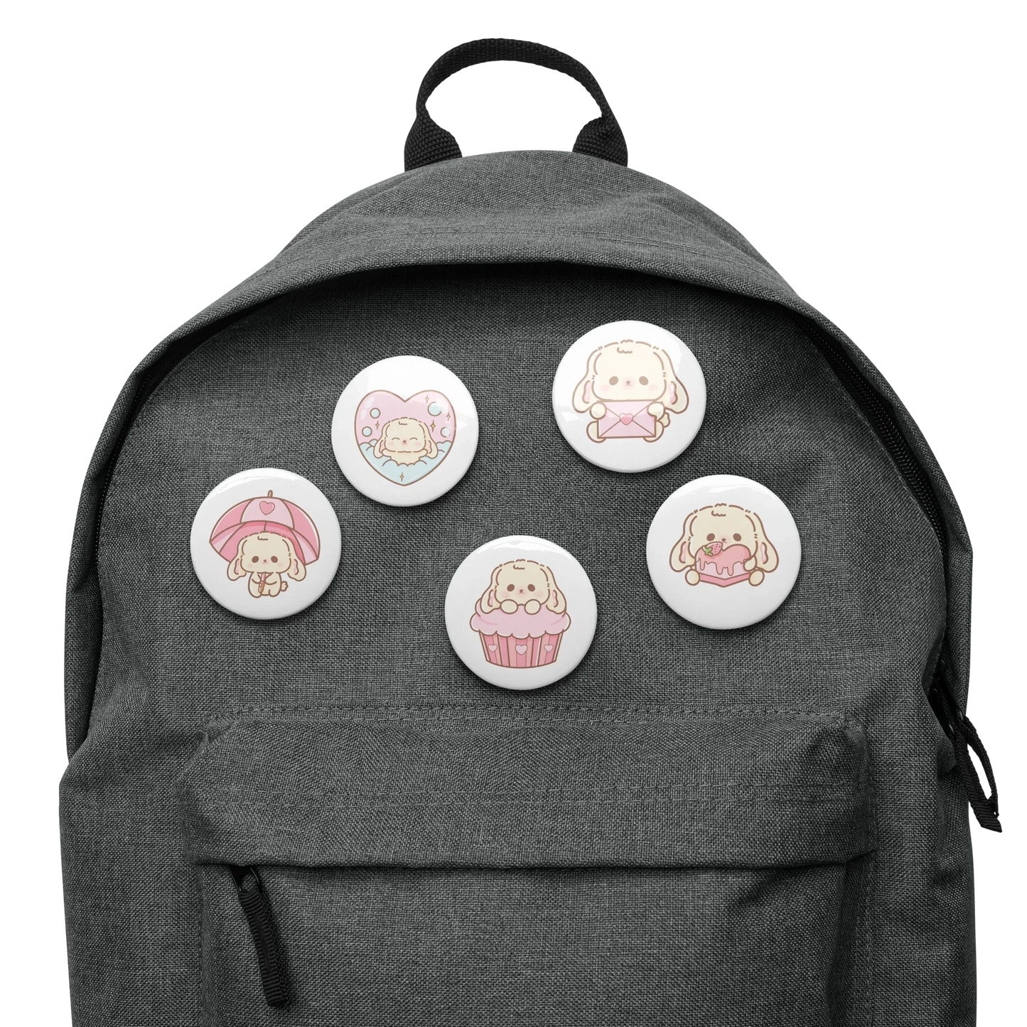 Sweet Lil BunBun Pins Set (5) - Puppy's Aesthetics