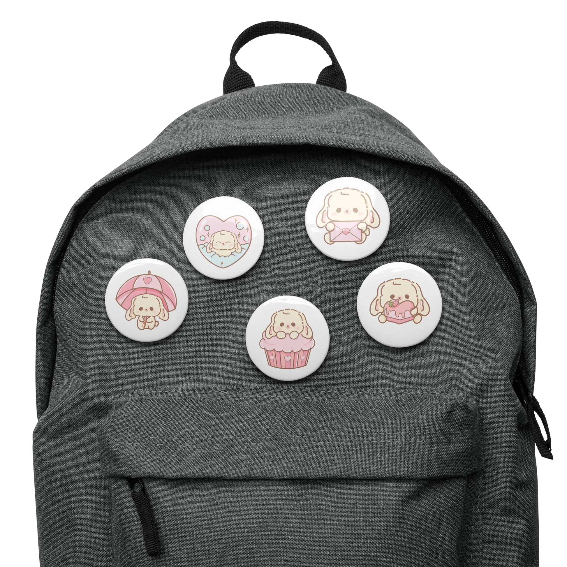 Sweet Lil BunBun Pins Set (5) - Puppy's Aesthetics