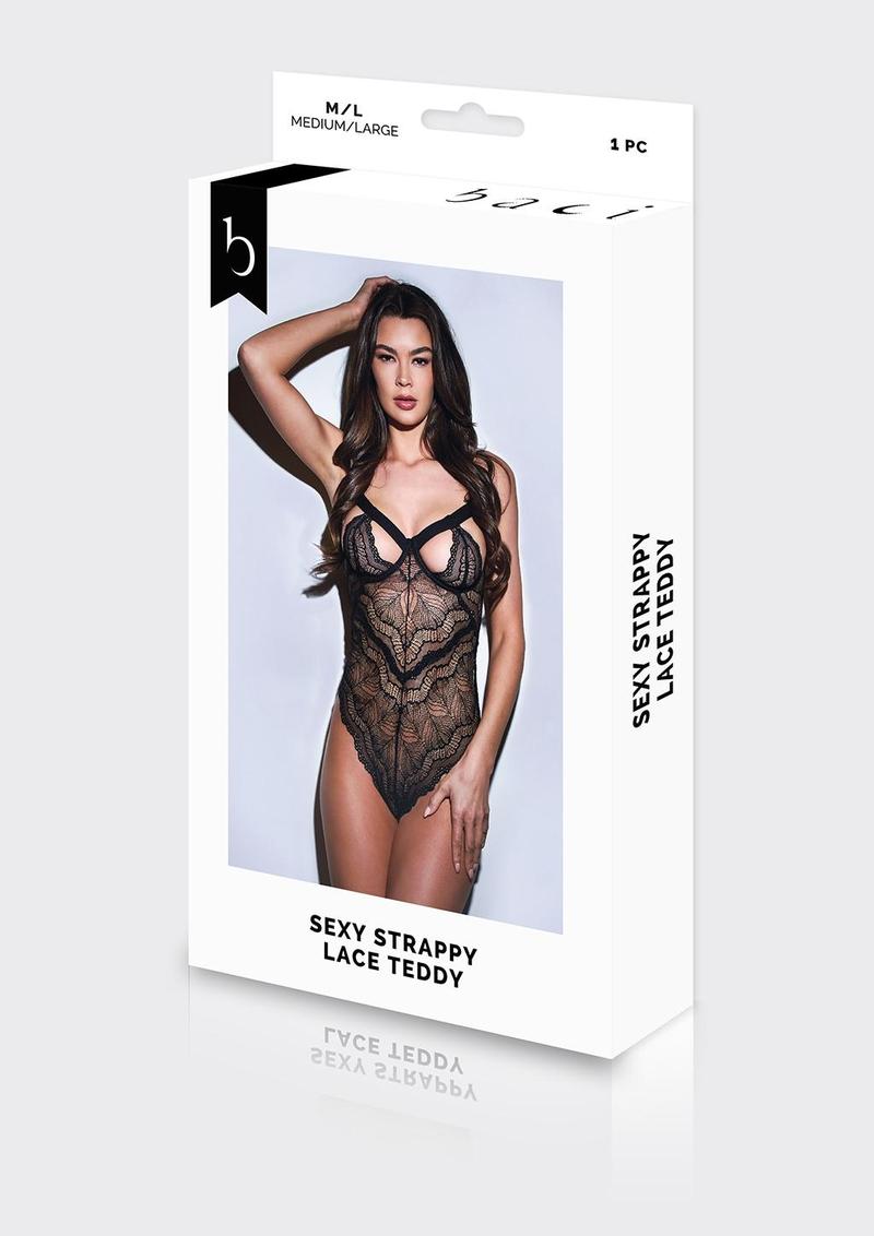 Sexy Strappy Lace Teddy