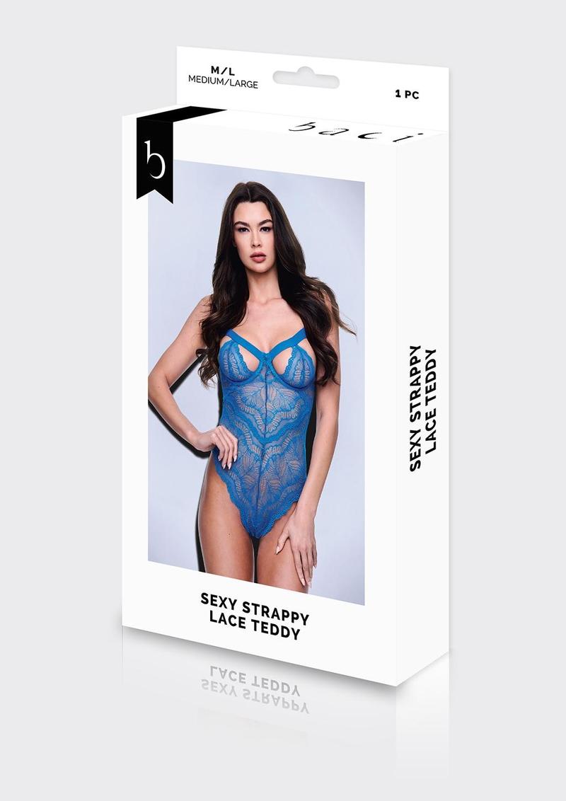 Sexy Strappy Lace Teddy