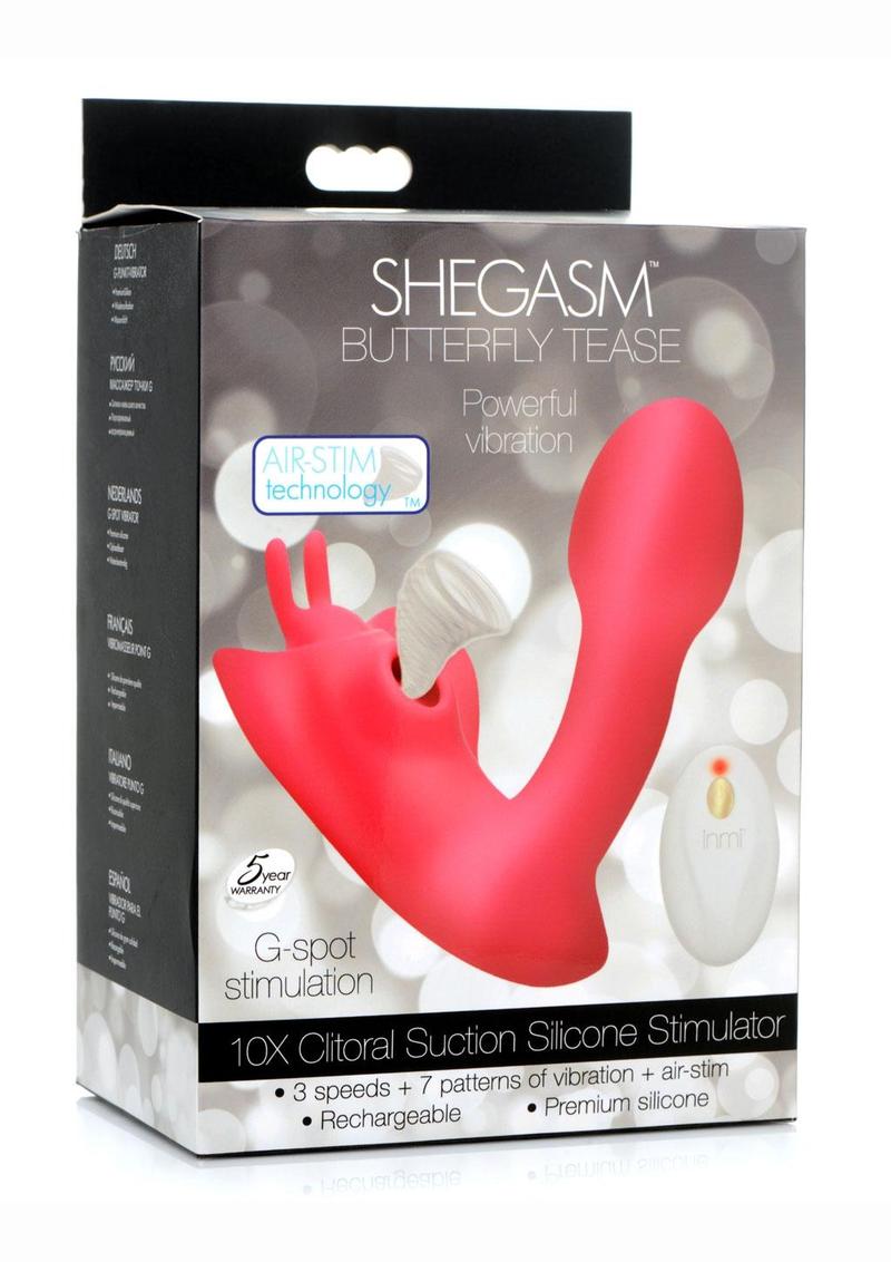 Butterfly Tease 10X Clitoral Suction