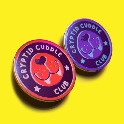 Cryptid Cuddle Club Pin - Puppy's Aesthetics