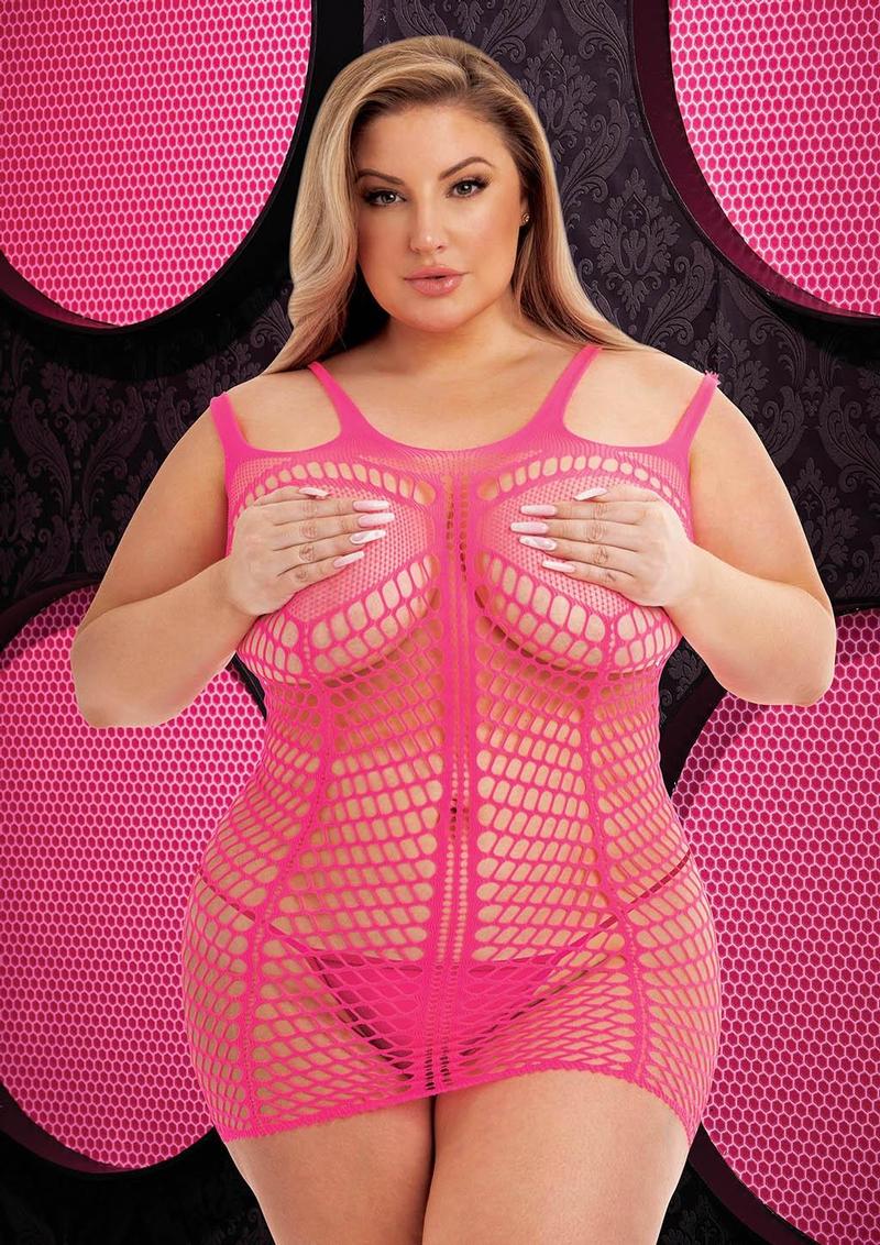 Shredded Mini Dress