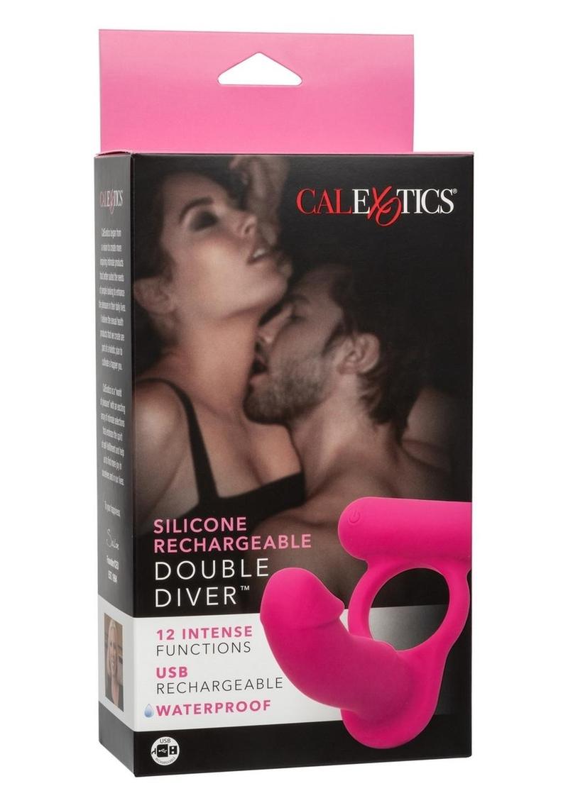 Silicone Double Diver Couples Ring