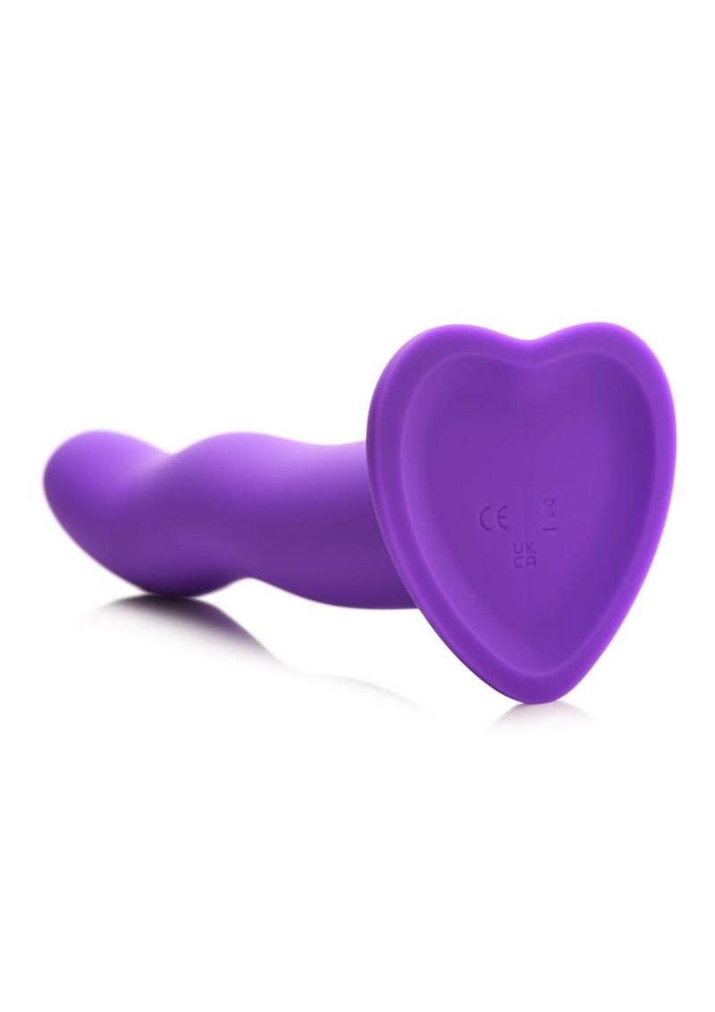 Simply Sweet Wavy Silicone Vibe Dildo