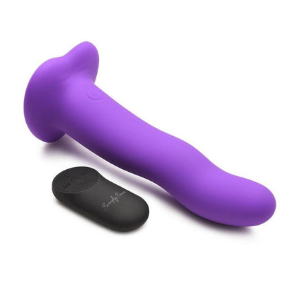 Simply Sweet Wavy Silicone Vibe Dildo