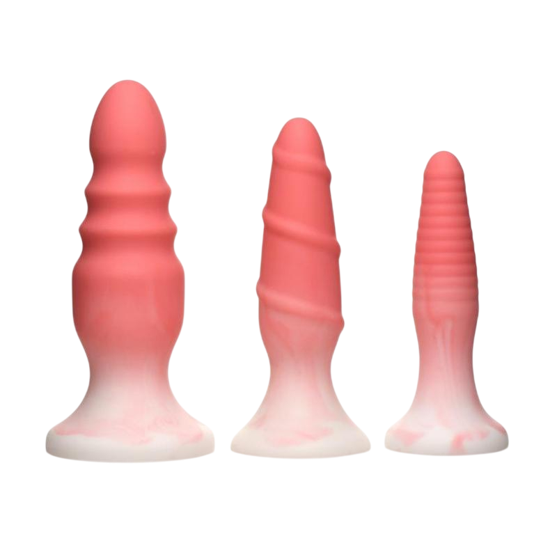Simply Sweet Silicone Butt Plug Set