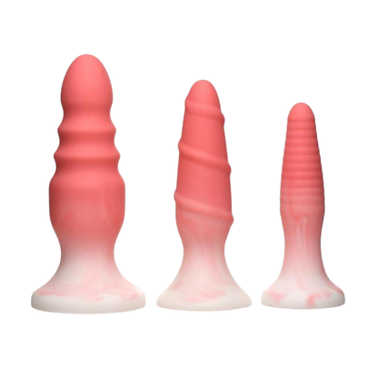 Simply Sweet Silicone Butt Plug Set