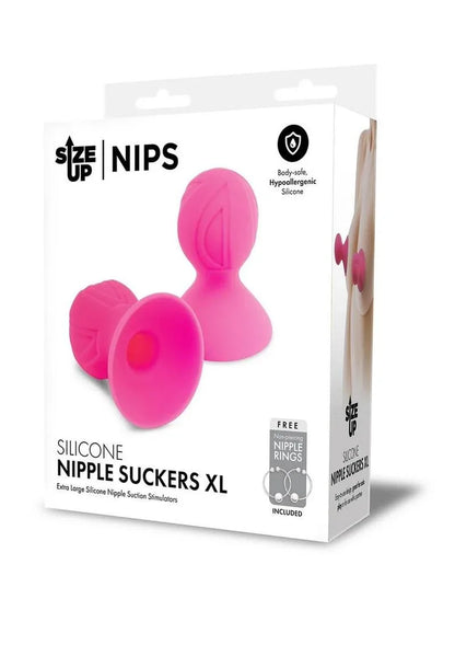 Size Up Silicone Nipple Suckers XL - Puppy's Aesthetics