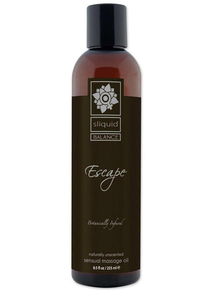 Sliquid Balance Escape Sensual Massage Oil Naturally Unscented