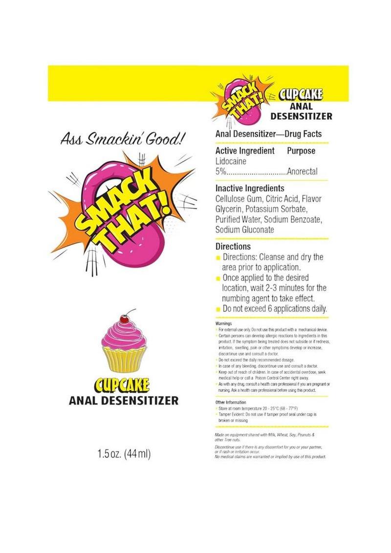 Cupcake Anal Desensitizer Cream
