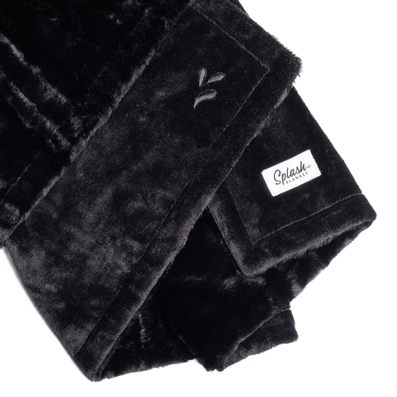 Splash Blanket The OG Luxury Waterproof Blanket Black