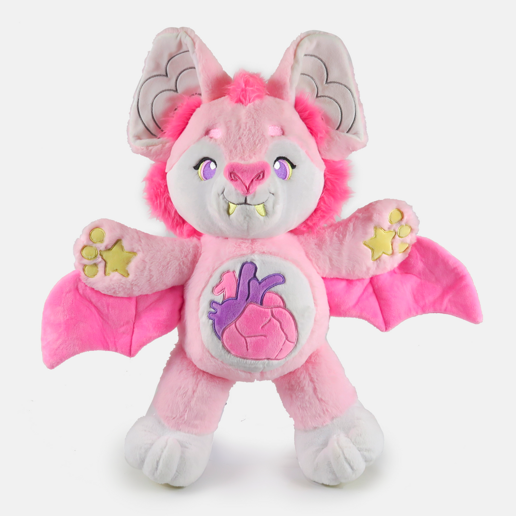 Sweet Heart Bat Plushie - Puppy's Aesthetics