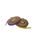 Sparkly Prime Rainbow Elastic Shoelaces - Puppy's Aesthetics