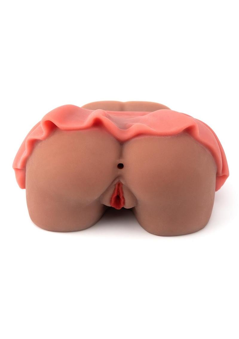 Mini Skirt Heart Pussy & Anal Dual Entry Stroker