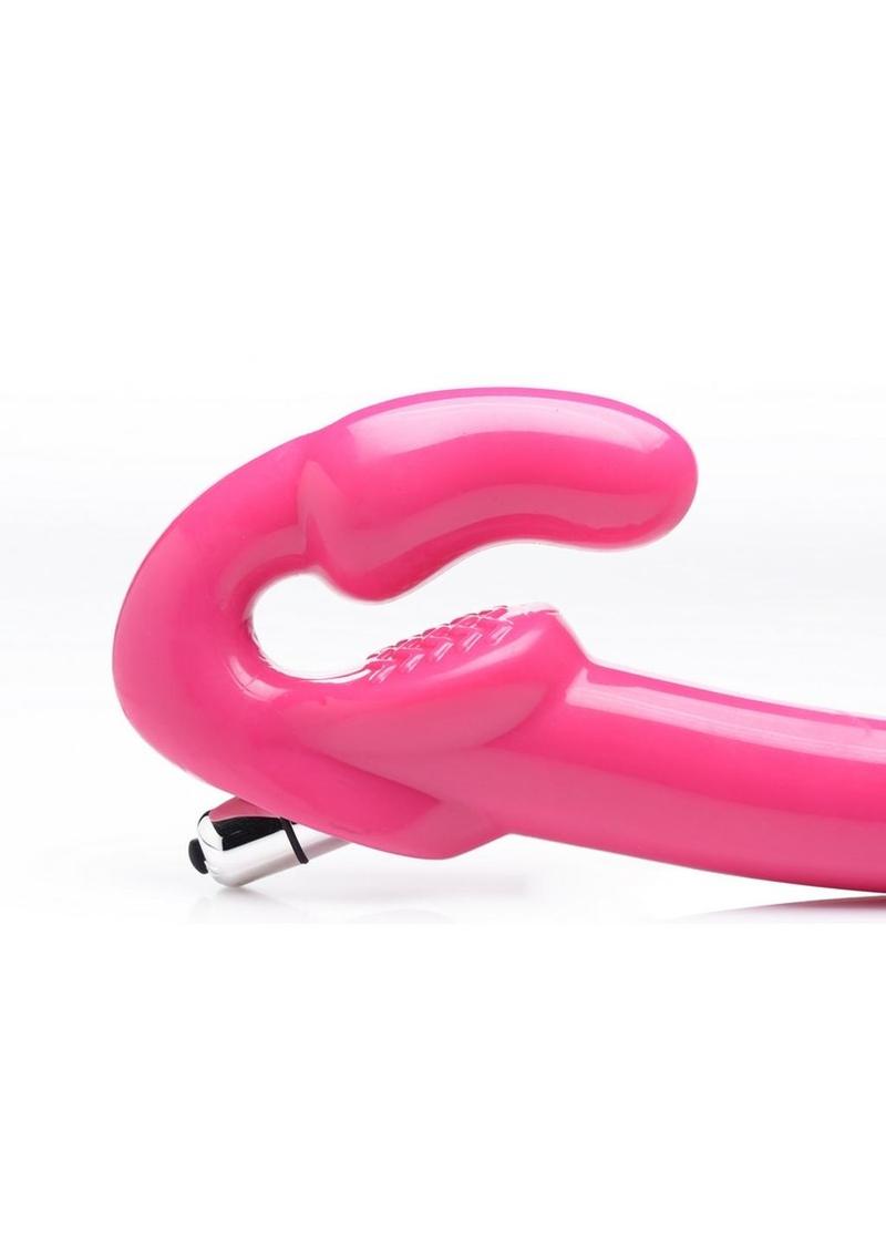 7X Revolver Vibrating Strapless Strap-On