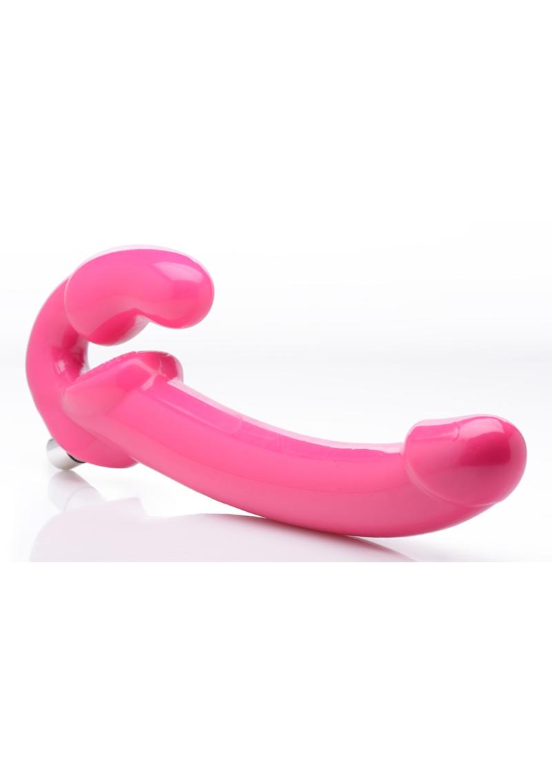 7X Revolver Vibrating Strapless Strap-On