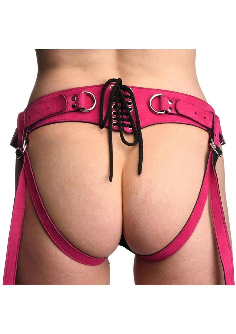 Bodice Deluxe Leather Corset Harness