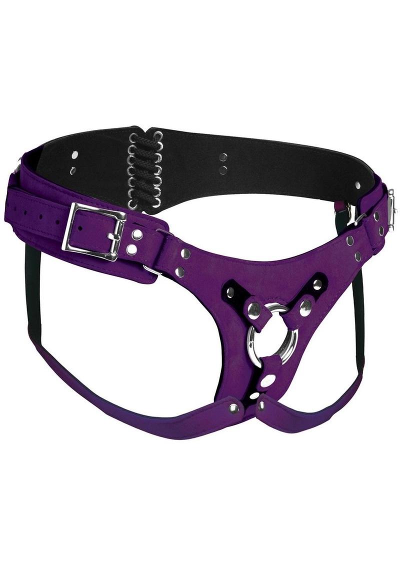 Bodice Deluxe Leather Corset Harness