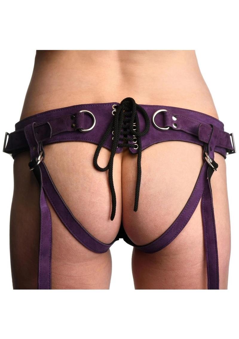 Bodice Deluxe Leather Corset Harness
