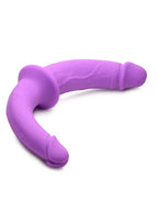 Double Charmer Harness Silicone Dildo