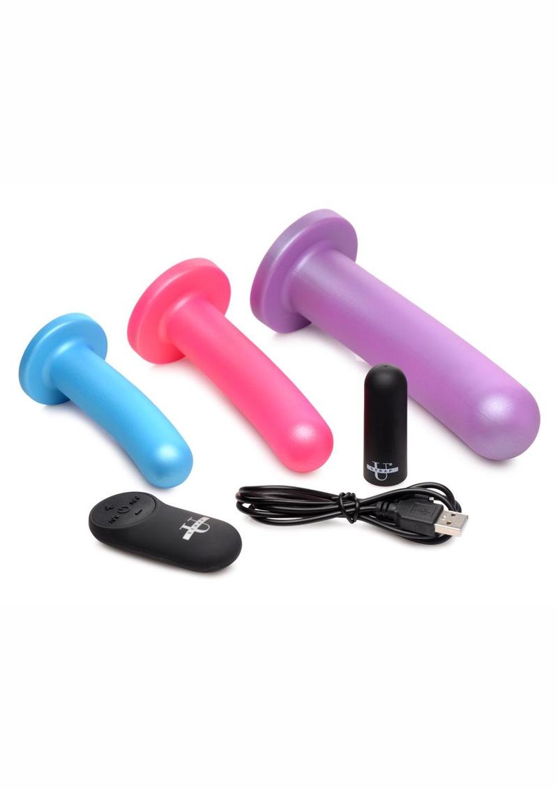 Triple Peg Rechargeable Dildo