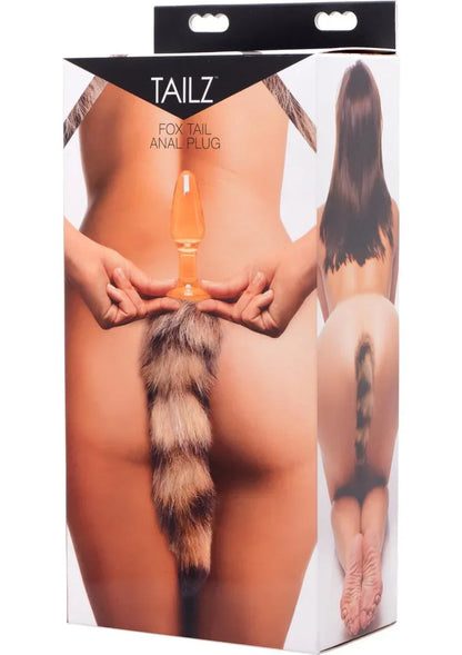 Tailz Fox Orange Glass Plug - Puppy's Aesthetics