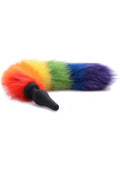 Tailz Rainbow Tail Silicone Plug - Puppy's Aesthetics