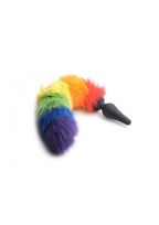 Tailz Rainbow Tail Silicone Plug