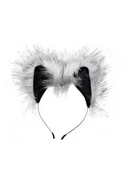 Tailz Grey Wolf Tail Plug & Ears Set - Puppy's Aesthetics
