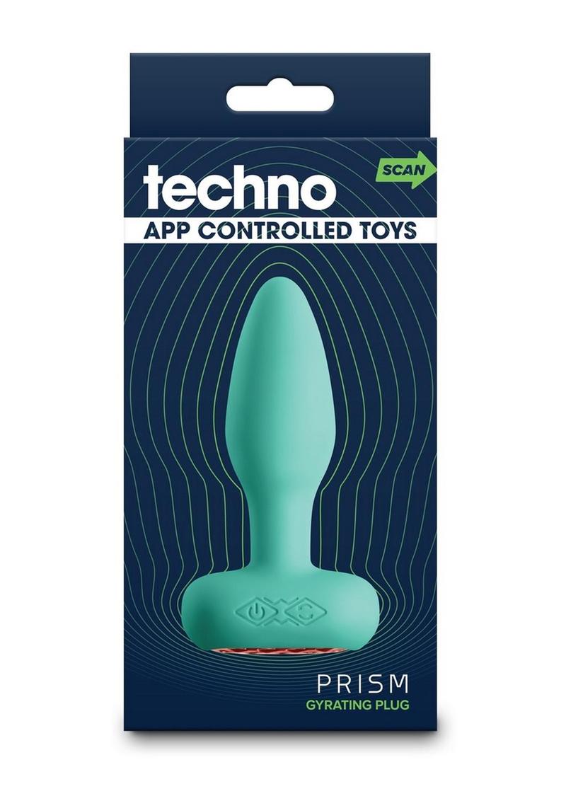 Techno Prism Gyrating Silicone Anal Plug