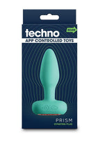 Techno Prism Gyrating Silicone Anal Plug