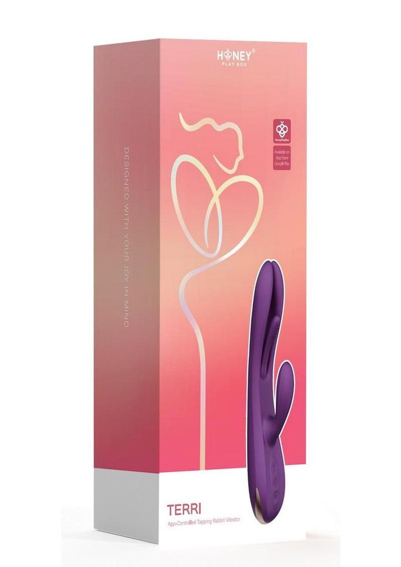 Terri App-Controlled Tapping Rabbit Vibrator