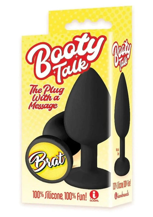 Booty Talk Silicone Butt Plug Brat - Puppy's Aesthetics