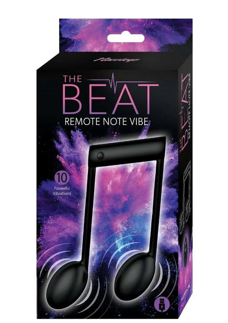 The Beat Remote Note Rechargeable Silicone Vibe - Puppy's Aesthetics