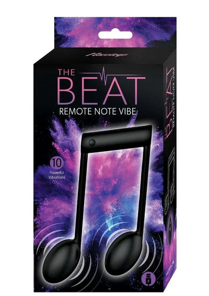 The Beat Remote Note Rechargeable Silicone Vibe - Puppy's Aesthetics