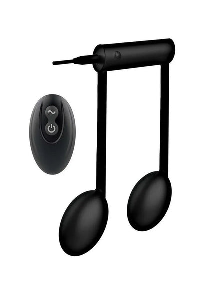 The Beat Remote Note Rechargeable Silicone Vibe - Puppy's Aesthetics