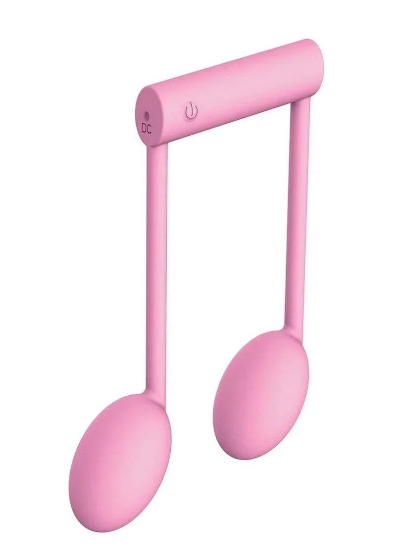 The Beat Remote Note Rechargeable Silicone Vibe - Puppy's Aesthetics