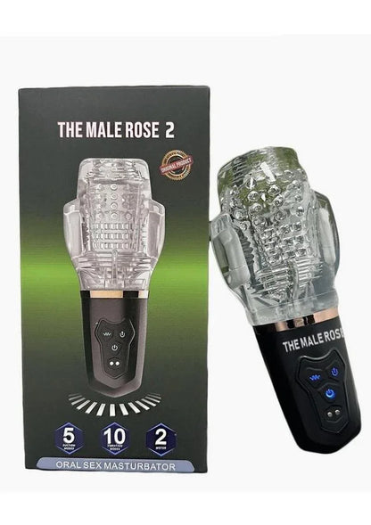 The Male Rose 2 Rechargeable Sucking Masturbator - Puppy's Aesthetics